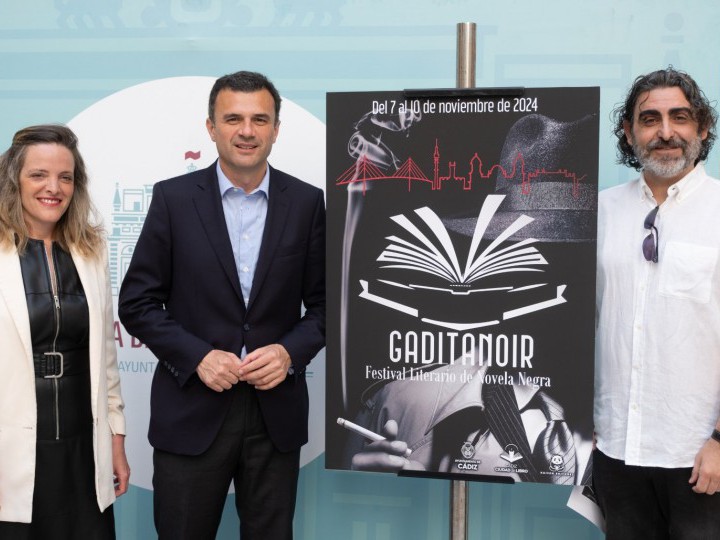 Presentado 'Gaditanoir', el primer Festival de Novela Negra